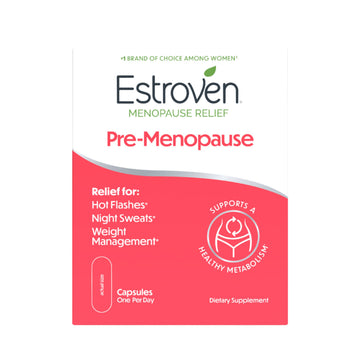 Estroven Pre-Menopause Relief, 30 Ct., Clinically Proven Ingredients, Provides Menopause Relief plus Night Sweats & Hot Flash Relief, Drug-Free or Estrogen Free Estroven buy supplements canada