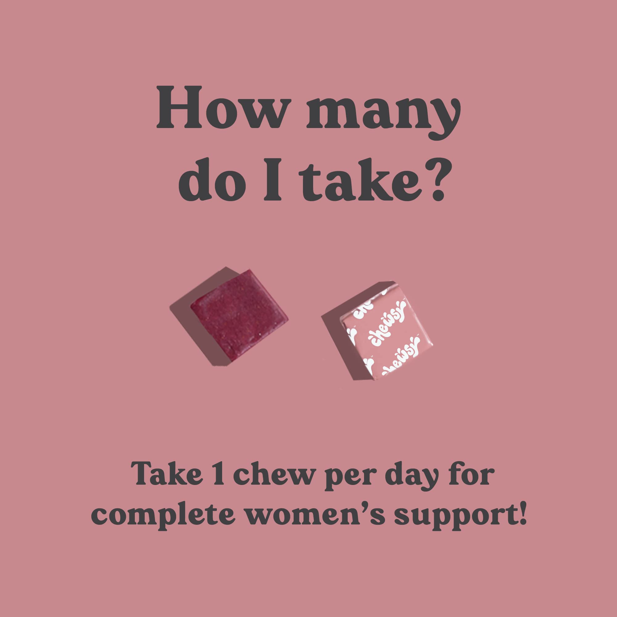 Chewsy Women's Multivitamin Chews, Immune & Energy Support, Vitamins C, B12, A, D, E CHEWSY buy supplements canada