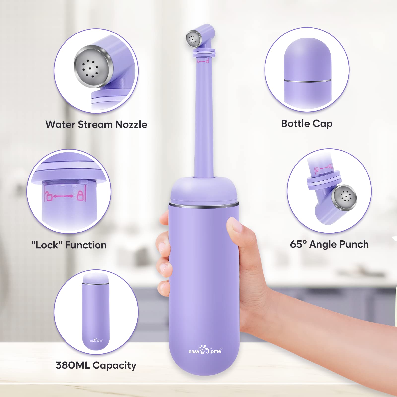 Portable Peri Bottle for Postpartum & Perineal Care: Easy@Home Handheld Bidet Perfect for Personal Easy@Home buy supplements canada