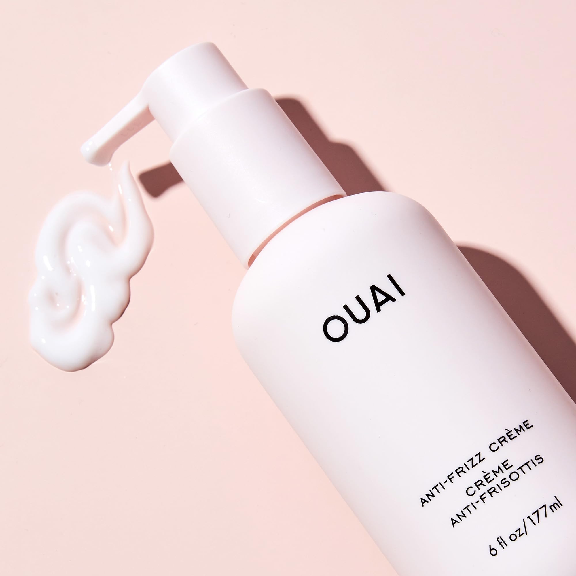 OUAI Anti Frizz Cream - Moisturizing Hair Cream with Frizz Control & Heat Protection - Provides Lasting Hydration with Jackfruit & Beetroot Extract - Paraben, Phthalate & Sulfate Free (6 oz) OUAI buy supplements canada