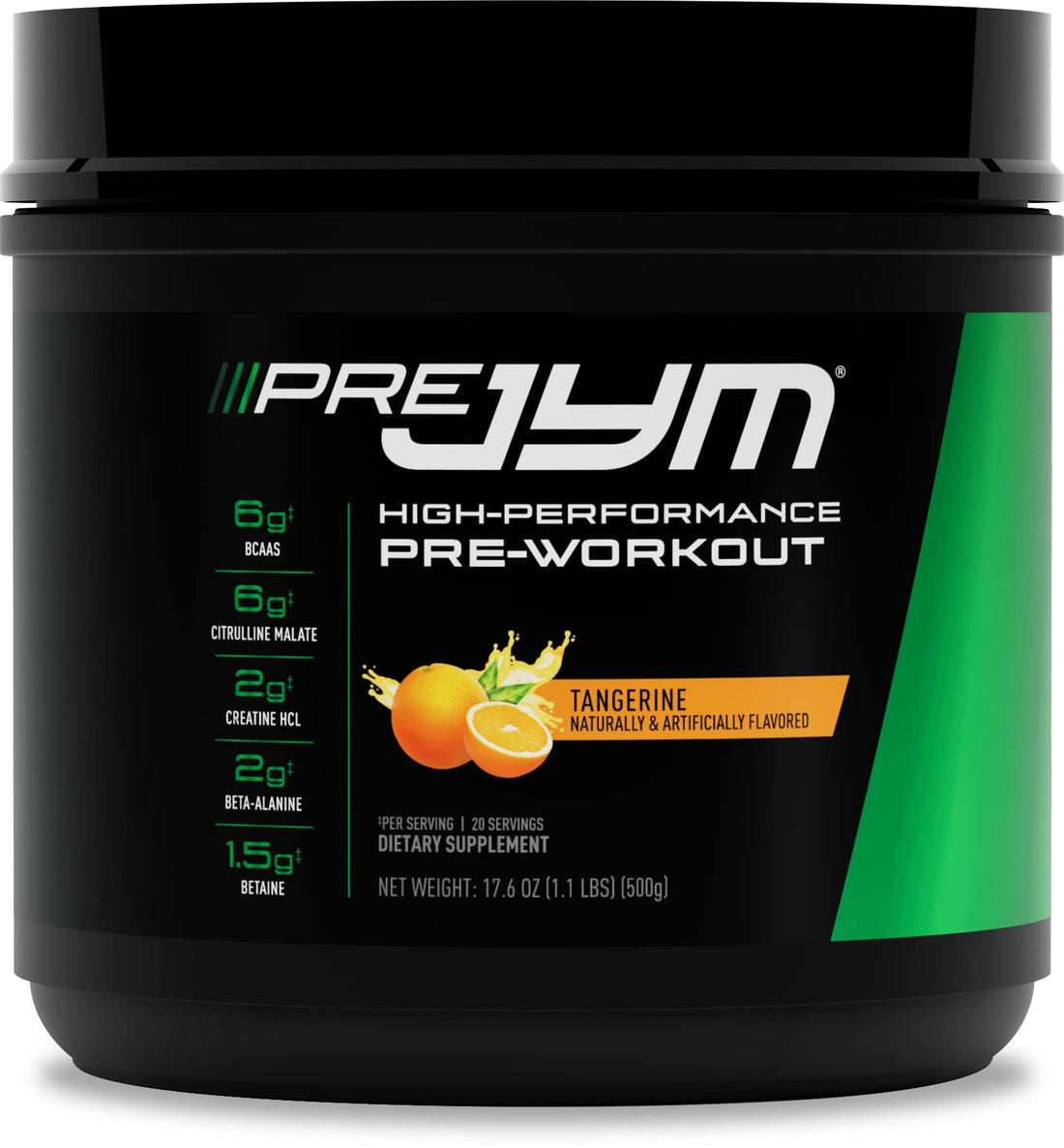 PRE JYM 20 Servings - Tangerine JYM Supplement Science buy supplements canada