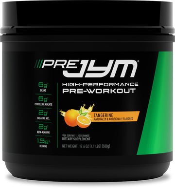 PRE JYM 20 Servings - Tangerine JYM Supplement Science buy supplements canada