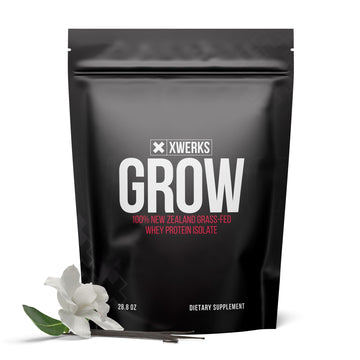 Xwerks Grow 100% New Zealand Grass-Fed Whey Protein - 25g of Pure Isolate Protein Xwerks buy supplements canada