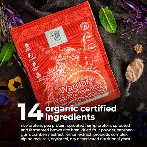 ANCESTRAL SUPERFOODS: Vegan Superfood Protein Powder, Gluten-Free Alkaline Fibre Supplement ANCESTRAL SUPERFOODS SPROUTED FOR LIFE buy supplements canada