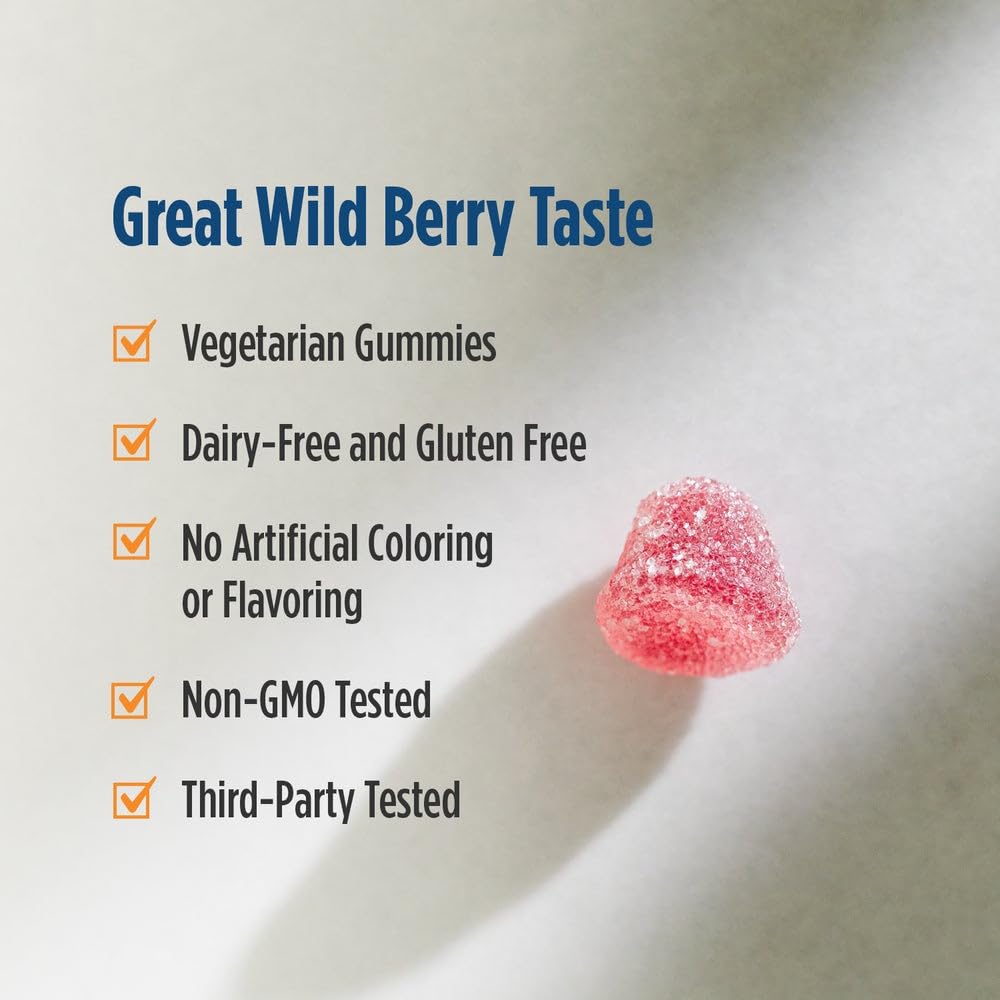 Nordic Naturals Vitamin D3 Gummies, Wild Berry - 120 Gummies - 1000 IU Vitamin D3, 1.4 mg Iron - Great Taste - Healthy Bones, Mood & Immune System Function - Non-GMO - 120 Servings Nordic Naturals buy supplements canada