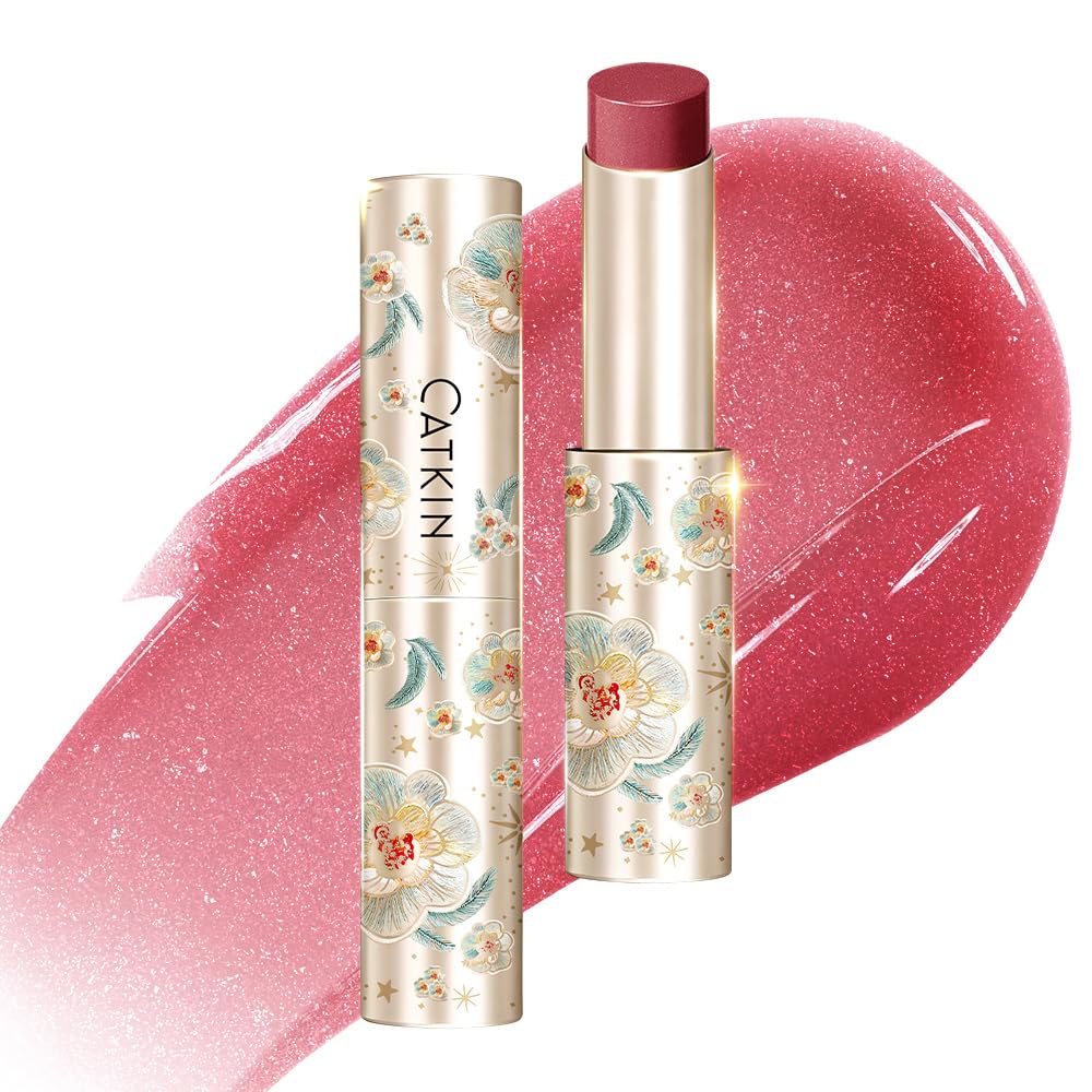 CATKIN Glossy Lip Balm Ultra Hydating Glow Lip Tinted Jelly Plump Melting Balm Shea Butter Repair Soothing For Dry Lips Dewy Finished 0.12 oz C05 SUNFLOWER Catkin buy supplements canada