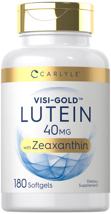 Carlyle Lutein and Zeaxanthin 40 mg | 180 Softgels | Eye Health Vitamins Carlyle buy supplements canada