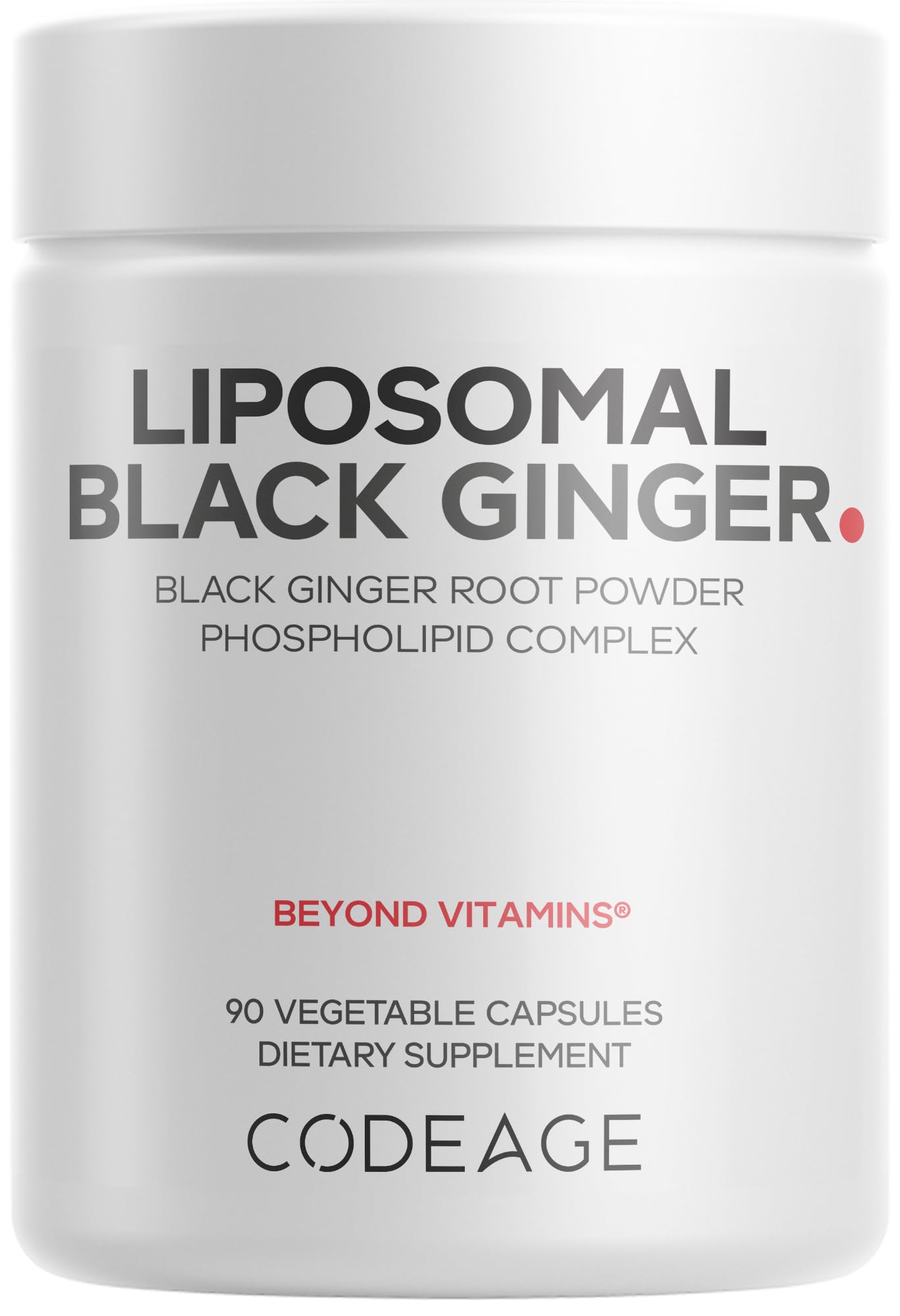 Codeage Liposomal Black Ginger Supplement - Kaempferia Parviflora Root Powder - 3-Month Supply - Ginger Root Pills and Herbal Root - Liposomal Delivery - 1 Capsule Per Serving - Non-GMO - 90 Capsules Codeage buy supplements canada