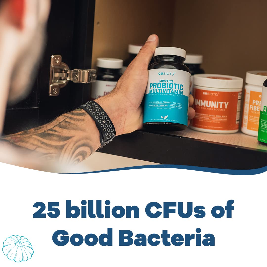 GOBIOTIX Probiotic Multivitamin Supplement - Daily Multivitamins with Probiotics GOBIOTIX buy supplements canada