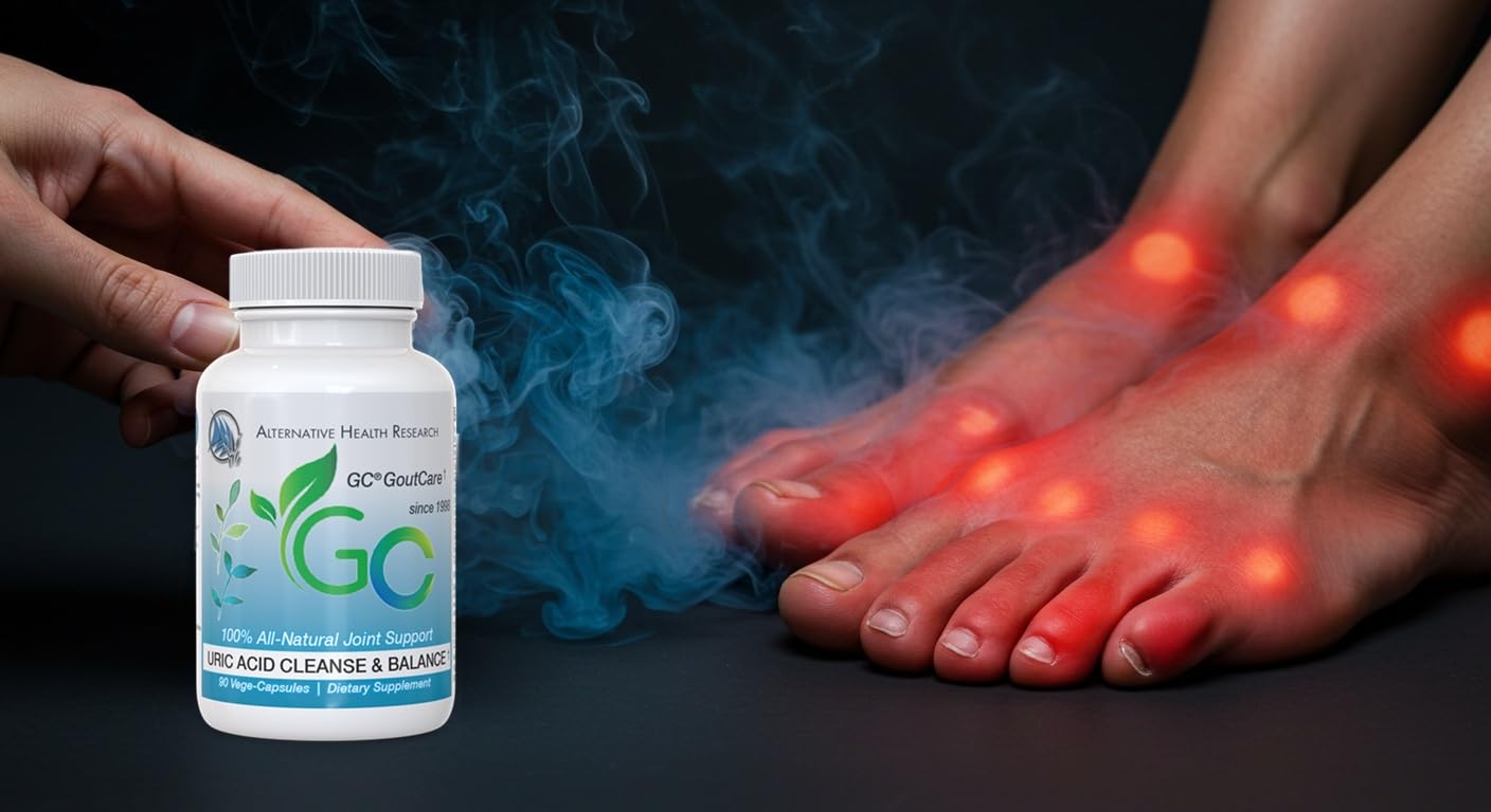 GC® GoutCare: Uric Acid Control | Uric Acid Prevention | Joint Health Supplement | Joint Relief | with Turmeric, Celery Seed Extract, Milk Thistle and More | 90 Capsules per Bottle | Non-GMO Alternative Health Research LLC buy supplements canada