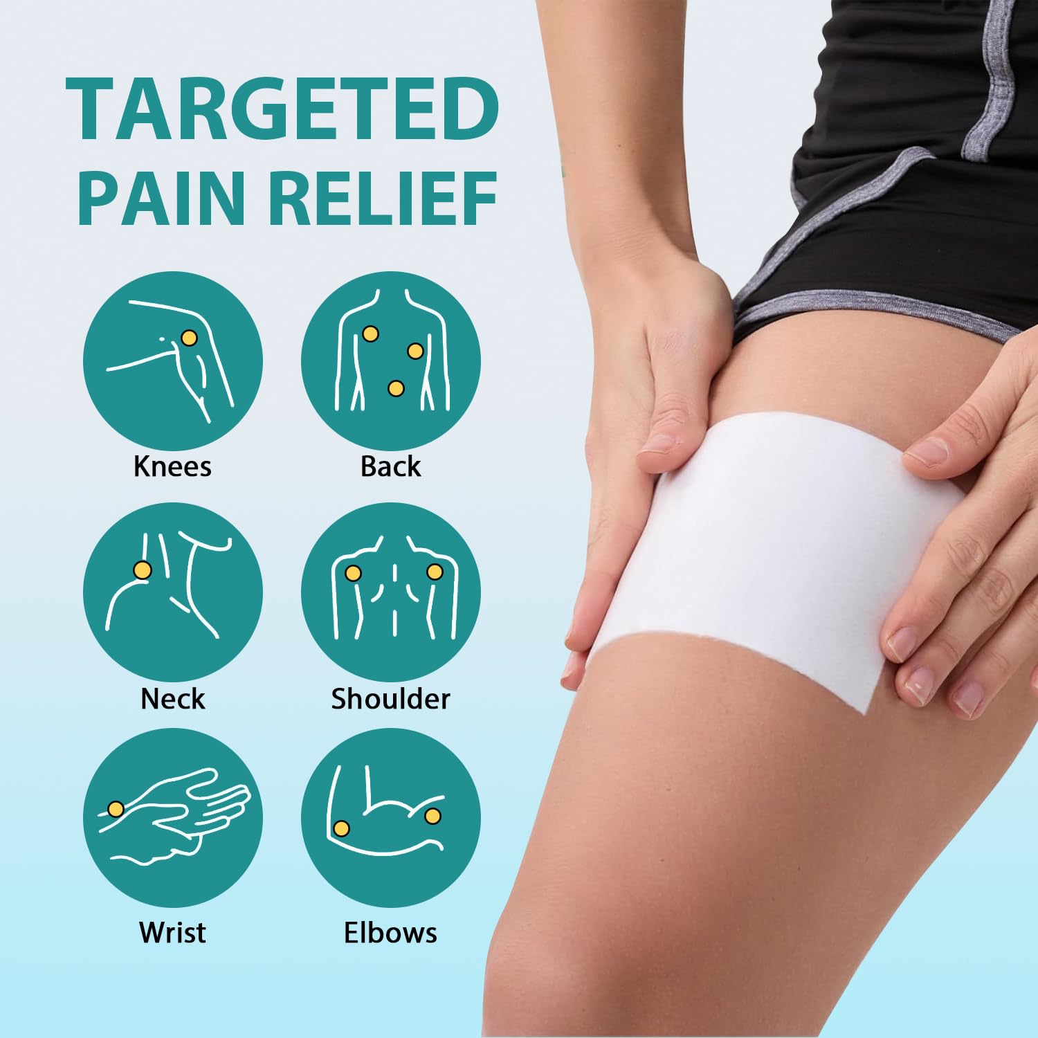 KD 4% Lidocaine Pain Relief Patches: Maximum Strength Lidocaine Patch for Back, Neck, Shoulder, Knee Pain, and Muscle Soreness – Large 3.9” x 5.5” (7 Count) KD buy supplements canada