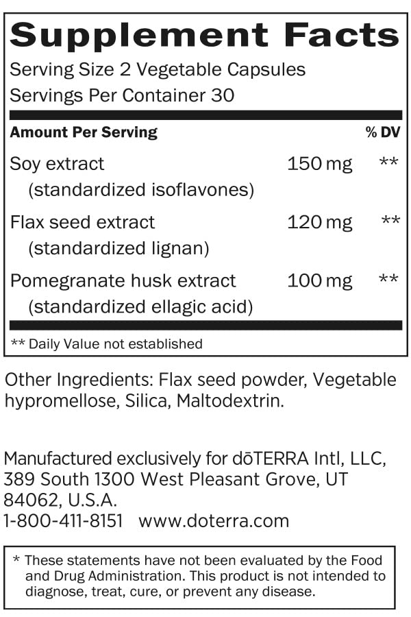 doTERRA - Women's Phytoestrogen Essential Complex - 60 Capsules doTERRA buy supplements canada
