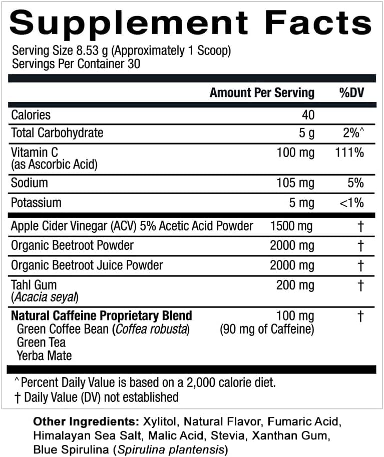 Essential Elements PreWorkout Powder with Beet Root & ACV | Superfood Energy Supplement Essential Elements buy supplements canada
