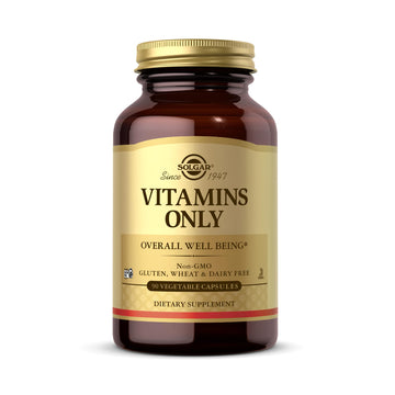 Solgar - Vitamins Only, 90 veggie caps Solgar buy supplements canada