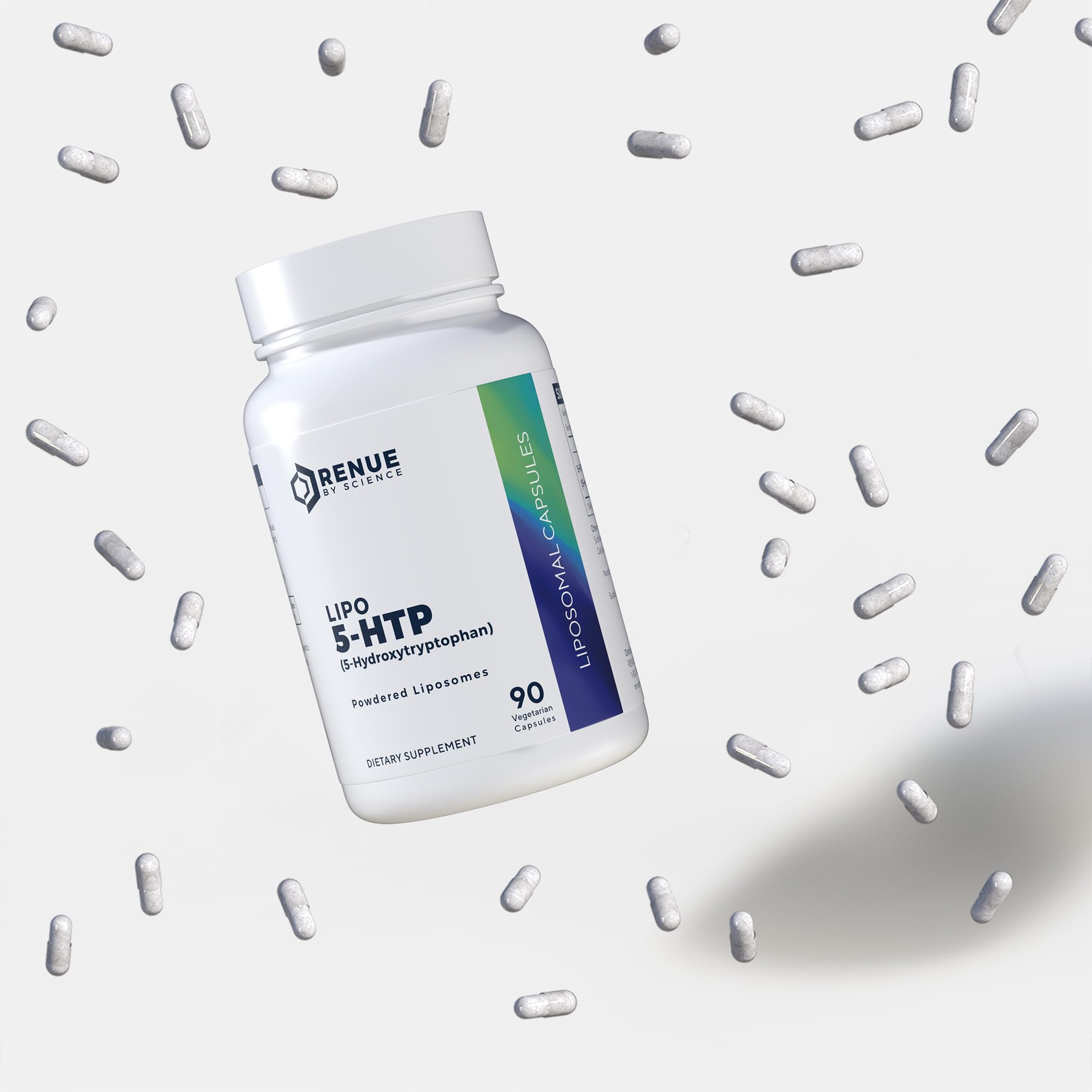 Renue By Science 5HTP | Liposomal 5 HTP Supplement | 90 5-HTP Capsules - 75mg 5-hydroxytryptophan per Serving | Amino Acid Supplement | Non-GMO | Made in The USA & Third-Party Tested Renue By Science buy supplements canada