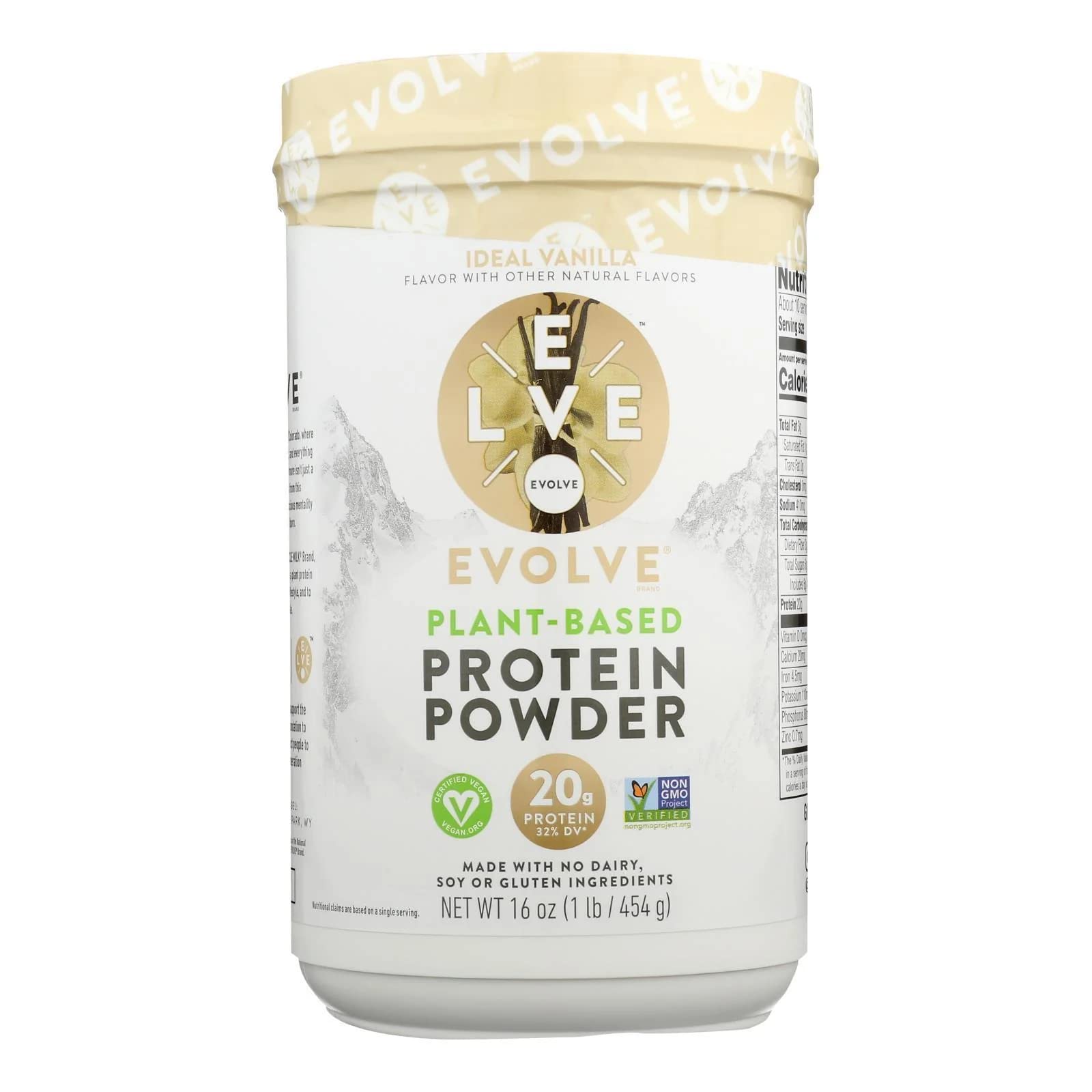 Evolve Protein Powder, Ideal Vanilla, 20g Protein, 1 Pound Evolve buy supplements canada