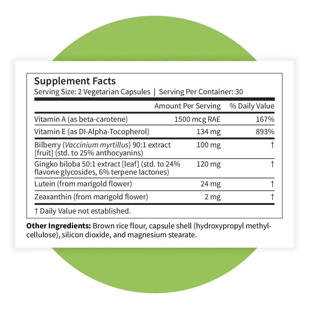 Pattern Wellness Vision Complex Supplement – Daily Eye & Visual Function Support – Herbal Extract & Vitamin Blend – 60 Vegan Capsules Pattern Wellness buy supplements canada