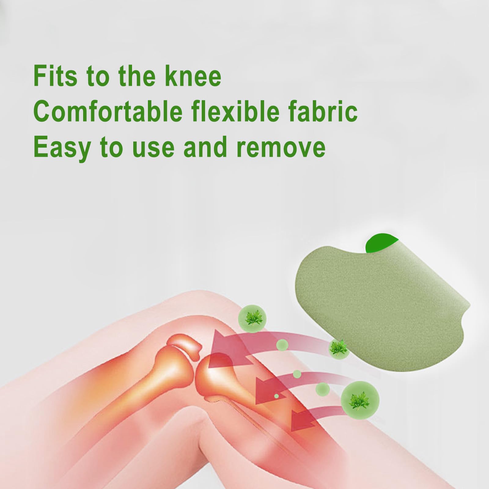 Leytearoo Knee Paches, 48PCS Herbal Knee Patch,Pain Relief Patches,One Pair Knee Sleeves,Long Lasting Relief of Joint Leytearoo buy supplements canada