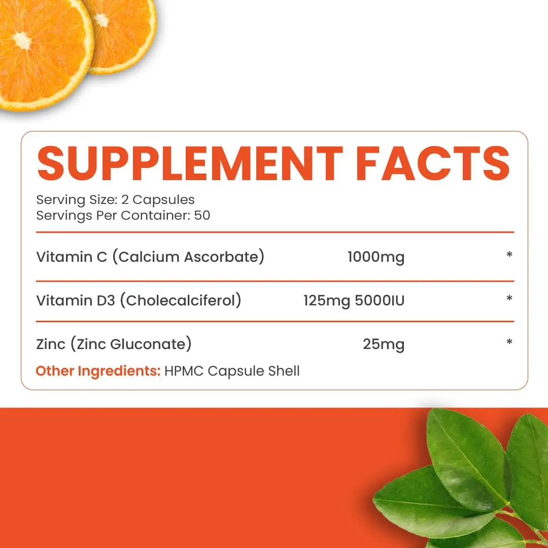 Integral Wellness - Vitamin Complex w/Vitamin D3, C, K2 and Zinc (100 Capsules) - Filler Free, 3rd Party Tested, Clinically Dosed, Bioavailable Forms Integral Wellness buy supplements canada