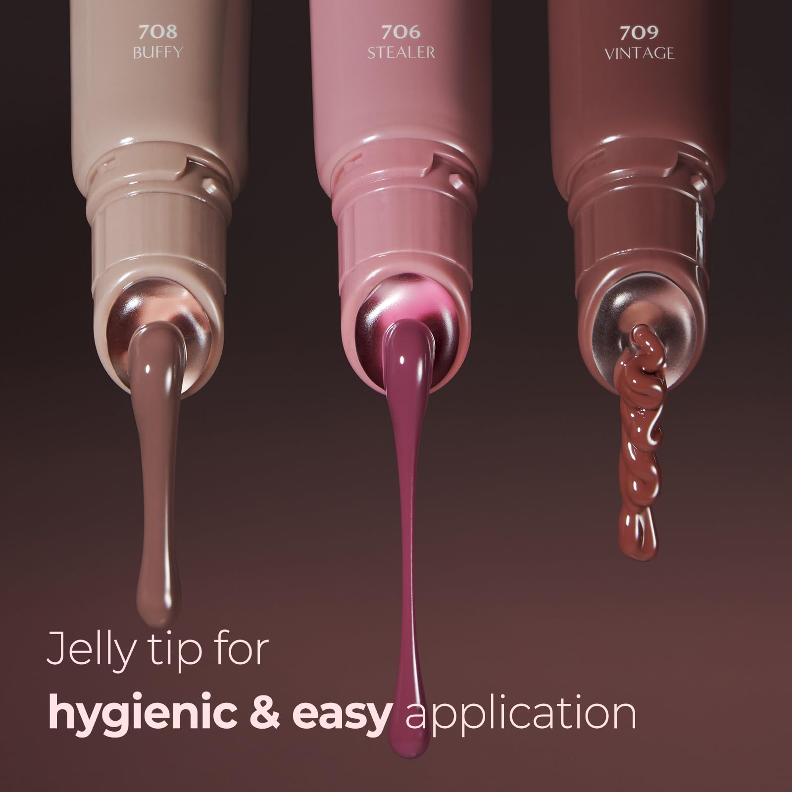 Laka Fruity Lip Glotioner, 10ml/0.33 fl.oz, Lip Gloss with High Shine Vivid Colors, Jelly tip for Hygienic & Easy Application, K-Beauty (#703 Apri) Laka buy supplements canada