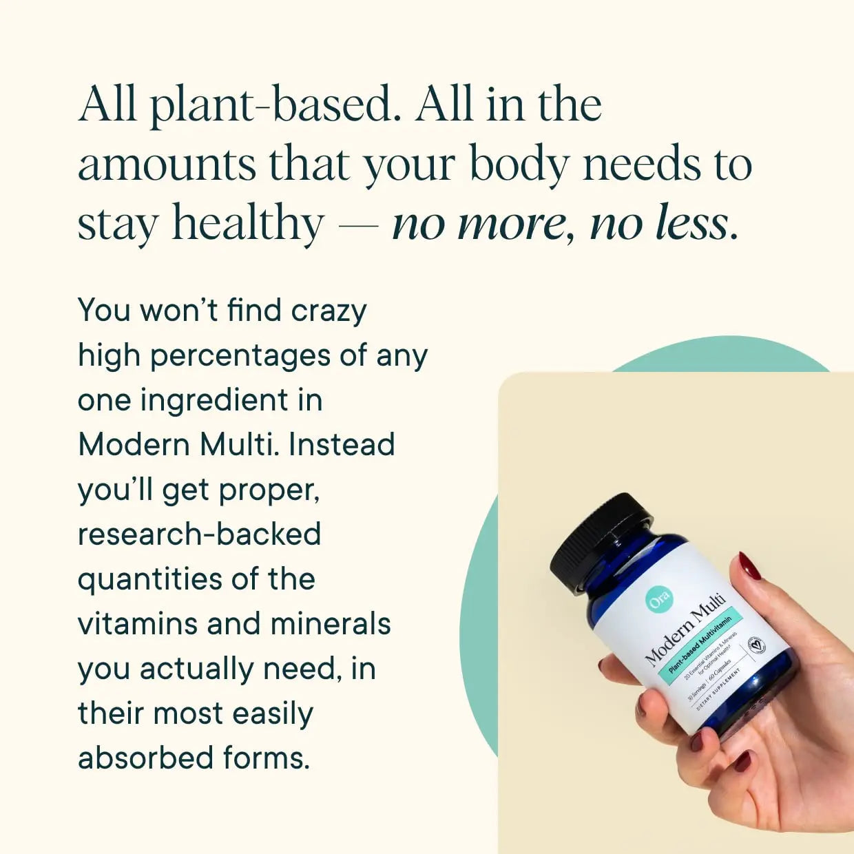 Ora Organic Plant Based Multivitamin for Women and Men, Bluelight Protection - Brain, Eye, Energy, Immune, Skin, Hair, Heart Ora Organic buy supplements canada