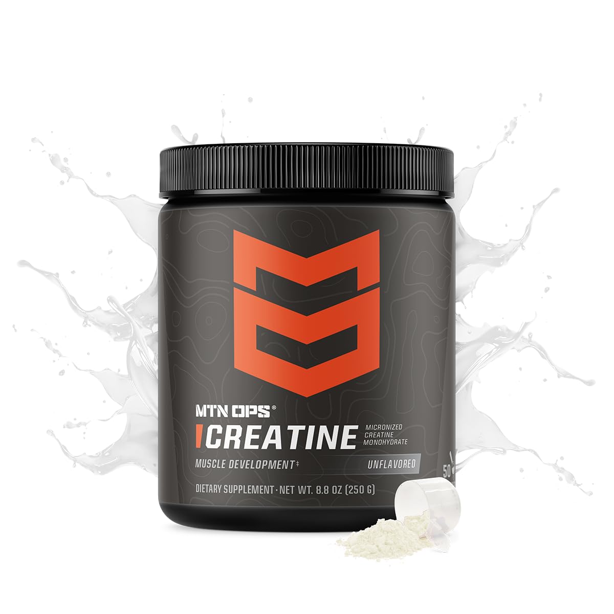 MTN OPS Micronized Creatine Monohydrate Powder – Unflavored 5 g per Serving, 50 Servings – Pure Creatine for Men for Muscle Recovery & Strength Training MTN OPS buy supplements canada