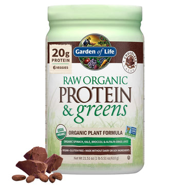 Garden Of Life, Powder Protein Greens Chocolate Organic, 22 Ounce Garden of Life buy supplements canada