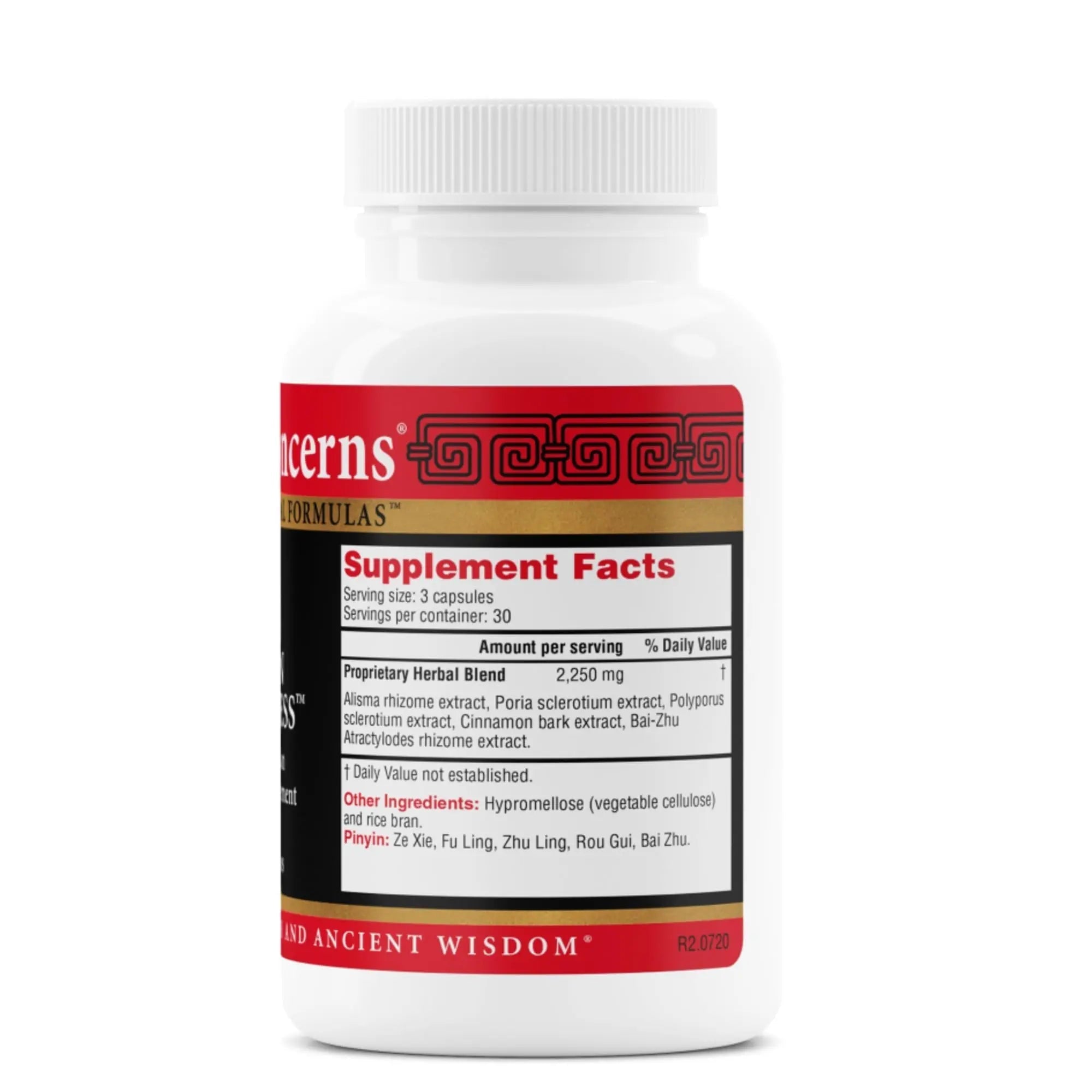 Health Concerns Drain Dampness – Kidney Support – Water Retention Relief – Chinese Herbal Formula with Alisma, Poria, Polyporus, Cinnamon – 2250 mg of a Proprietary Herbal Blend – 90 Capsules Health Concerns buy supplements canada