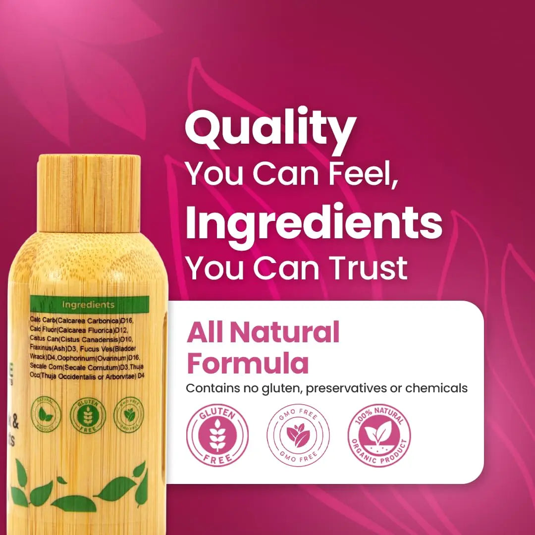 Fibroid Shrink & Ovarian Cysts BM36 - Helps Shrink Fibroids and Ovarian Cysts, Balance Estrogen Levels and Prevent Regrowth, Support for Menstrual Pain and Painful Intercourse, 30 mL Drops | Bestmade Bestmade Naturalproducts.com buy supplements canada