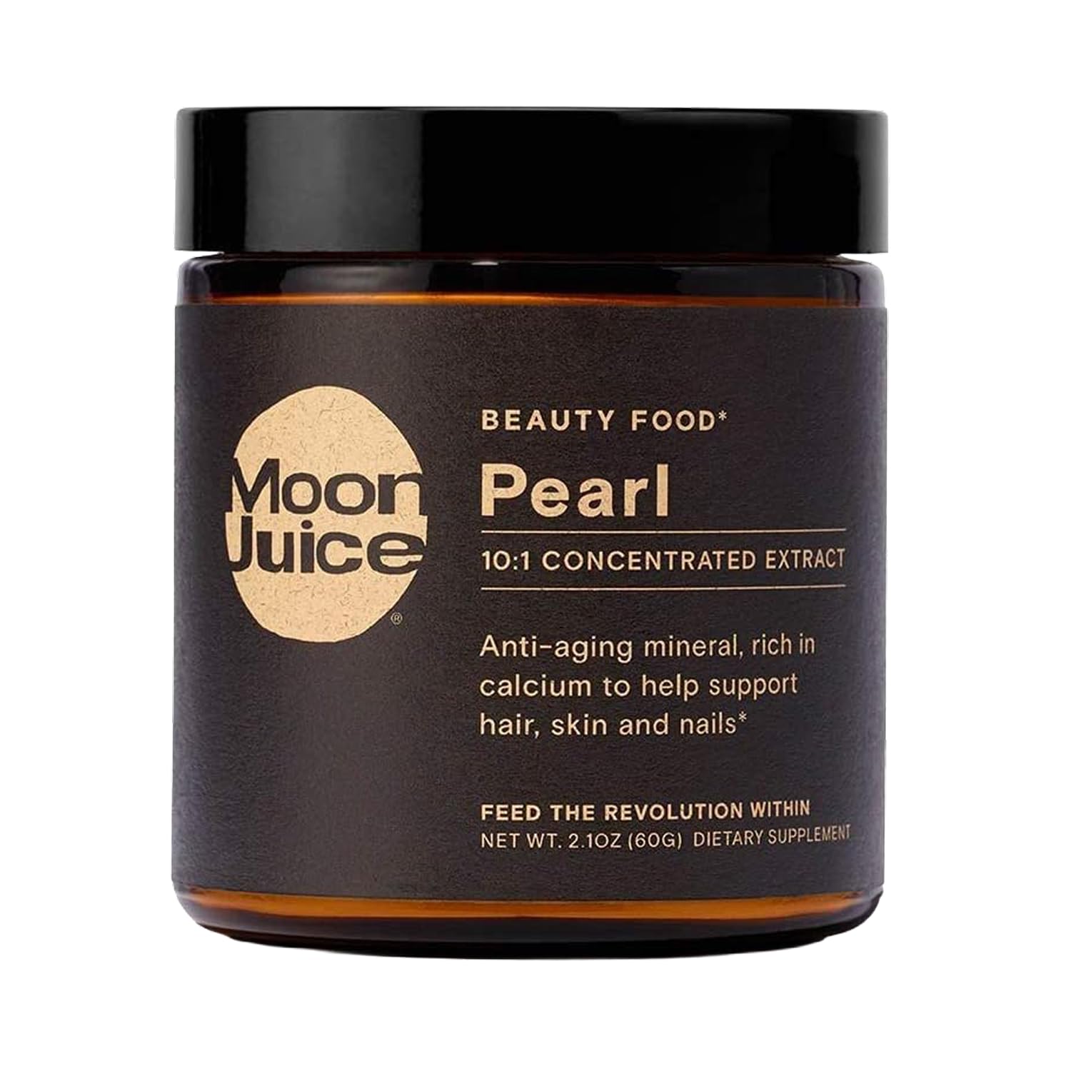 Moon Juice Pearl Powder Supplement - Collagen Support for Hair, Skin & Nails - Anti-Aging Antioxidant Mineral with Calcium - Sustainably Sourced, Non-GMO - 2.1 oz, 30 Servings Moon Juice buy supplements canada
