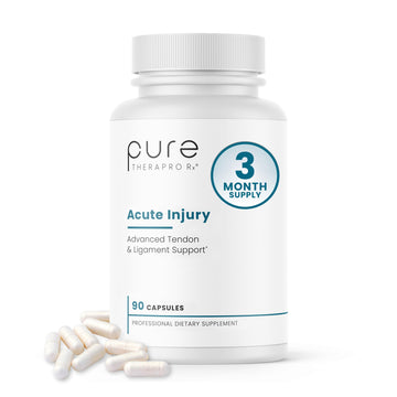 Pure Therapro Rx Acute Injury | Tendon & Ligament Support | Convenient Once a Day Clinical Dose | Supports Tendon Health, Movement & Physical Function | Pharm-Grade (90 Capsules) Pure Therapro Rx buy supplements canada