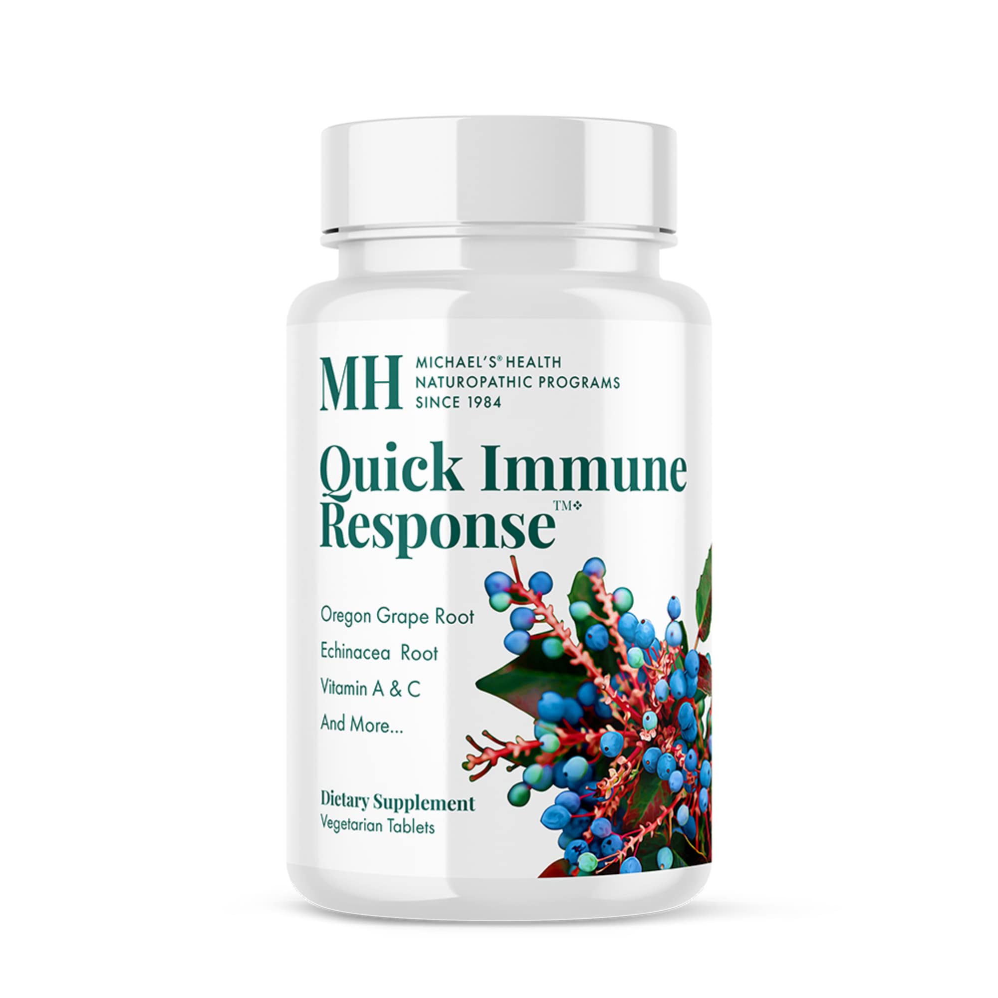 Michael's Health Naturopathic Programs Quick Immune Response - 60 Vegetarian Tablets - Immune System Support - With Vitamin A, Vitamin C & Zinc - 20 Servings MICHAEL'S buy supplements canada