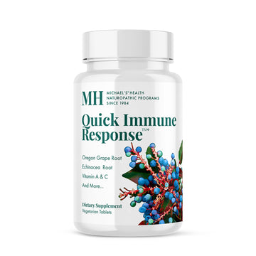 Michael's Health Naturopathic Programs Quick Immune Response - 60 Vegetarian Tablets - Immune System Support - With Vitamin A, Vitamin C & Zinc - 20 Servings MICHAEL'S buy supplements canada