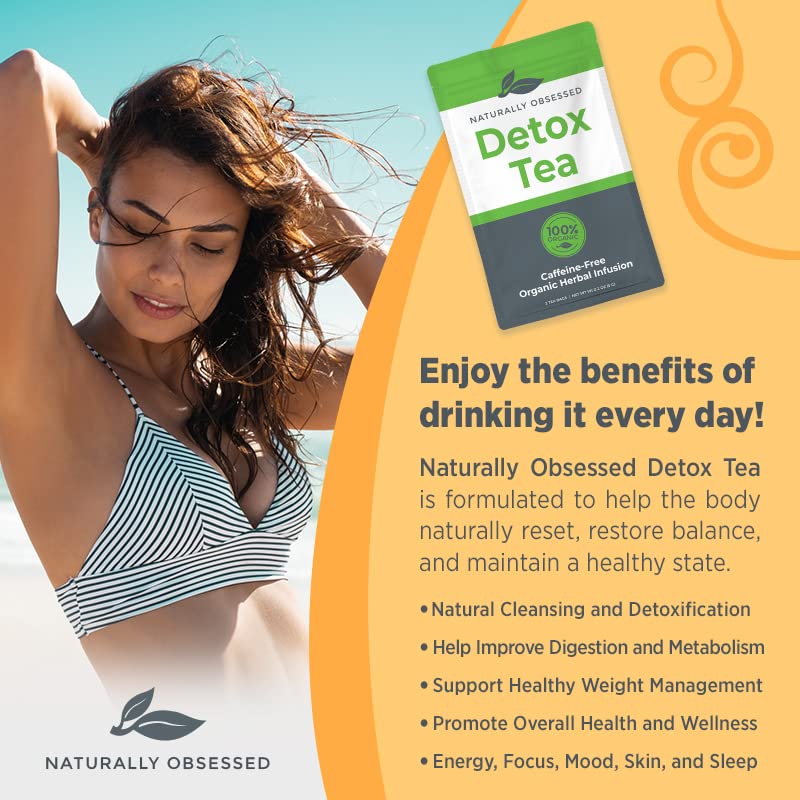 Naturally Obsessed 4 Week DRINK2SHRINK Detox Tea Formula Flat Belly System Detox Kit Naturally Obsessed buy supplements canada