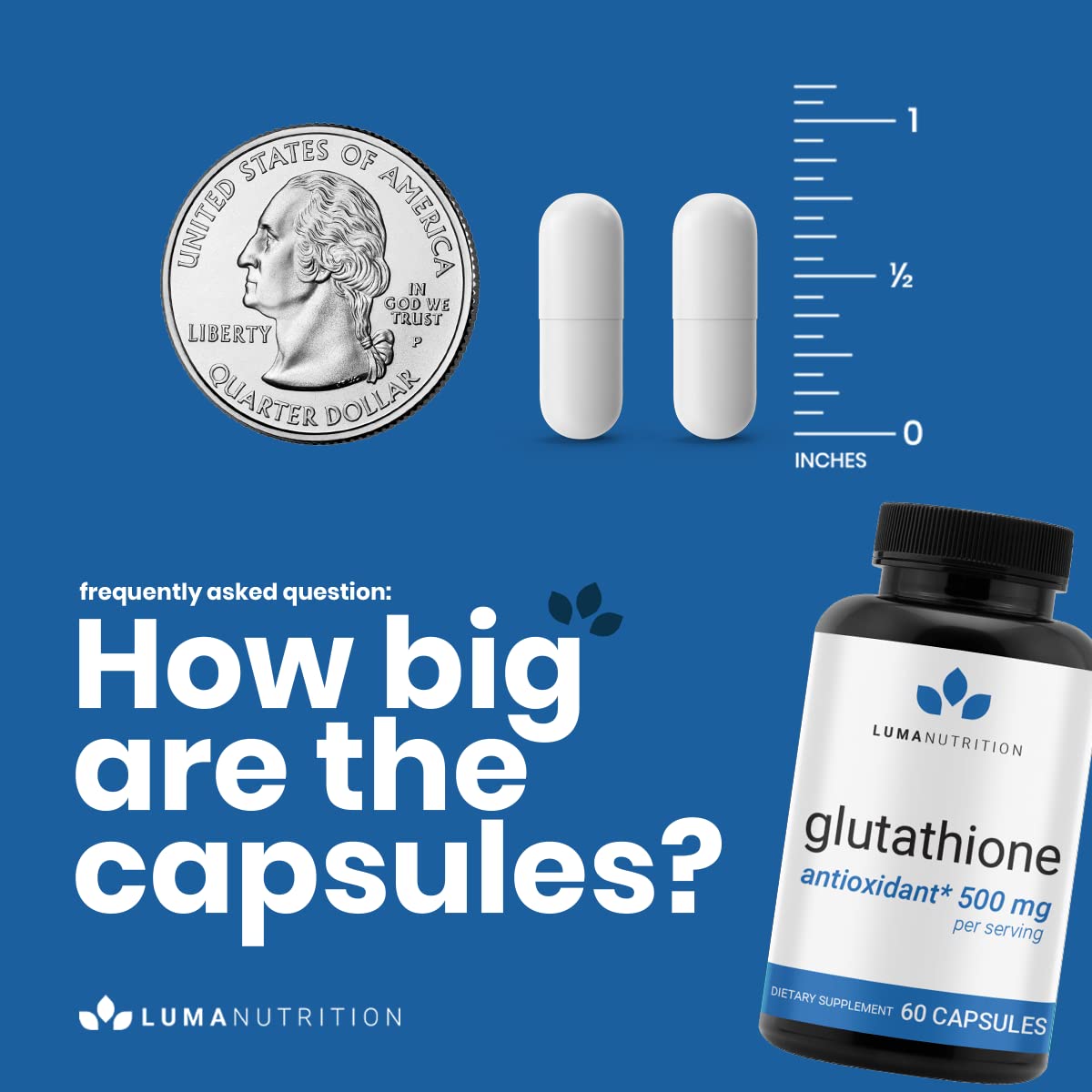 Premium Glutathione - Reduced Glutathione 500mg - Glutathione Supplement - L-Glutathione Luma Nutrition buy supplements canada