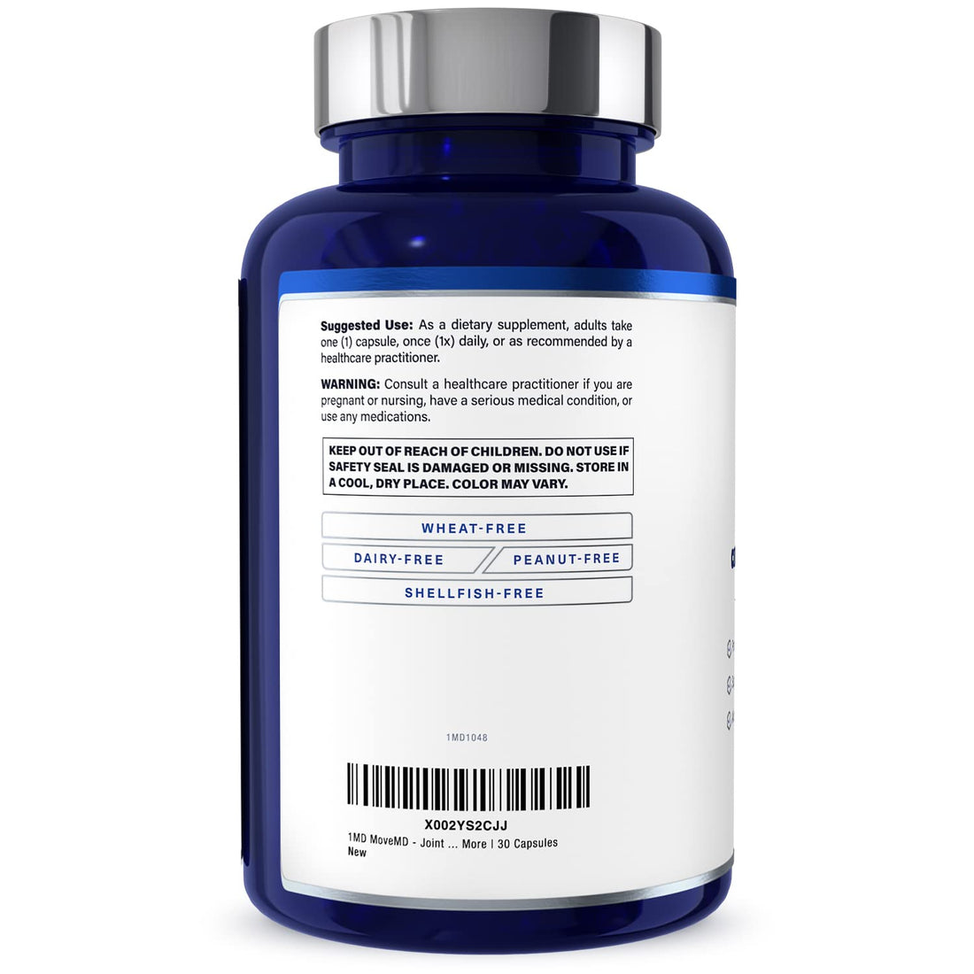 1MD Nutrition MoveMD - Joint Health Supplement - Doctor Formulated | with Collagen, Astaxanthin, and More | 30 Capsules (3-Pack) 1MD Nutrition buy supplements canada