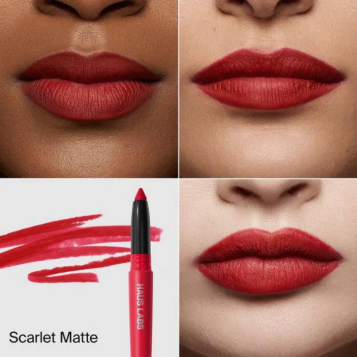 HAUS LABS BY LADY GAGA Le Monster Lip Crayon Scarlet Matte & ENTEL Aloe vera Sheet Masque (BONUS) HAUS LABS BY LADY GAGA buy supplements canada