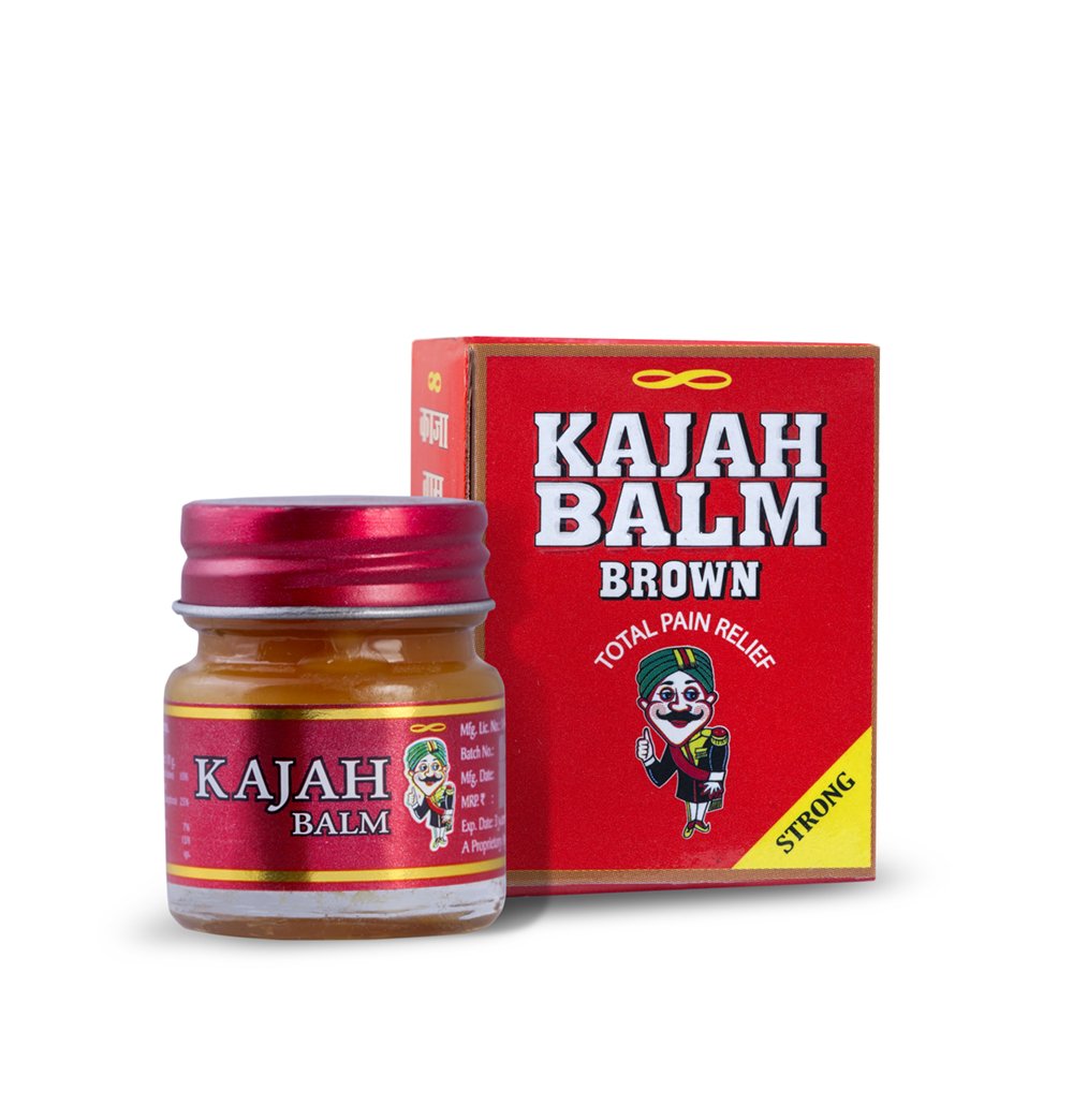 Kajah Brown Balm 10Gms (Pack of 5) Rajah buy supplements canada