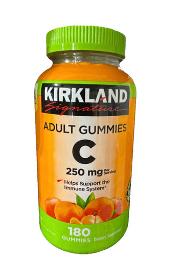 Kirkland Signature Vitamin C Adult Gummies 250 mg, 180 Count KIRKLAND buy supplements canada