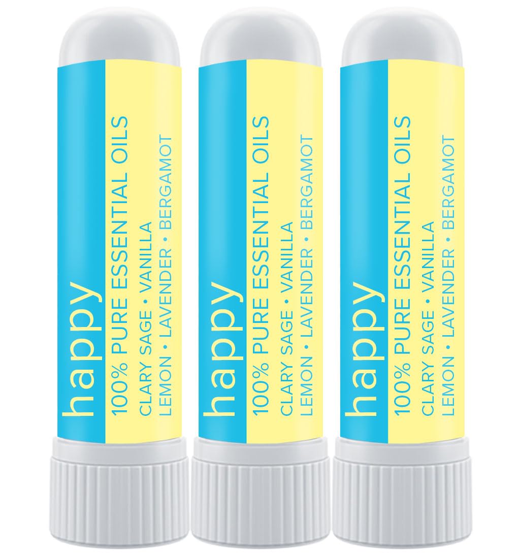 MOXE Happy Nasal Stick | Stress-Free + Calming Relief | Uplift Aromatherapy Essential Oil MOXE buy supplements canada