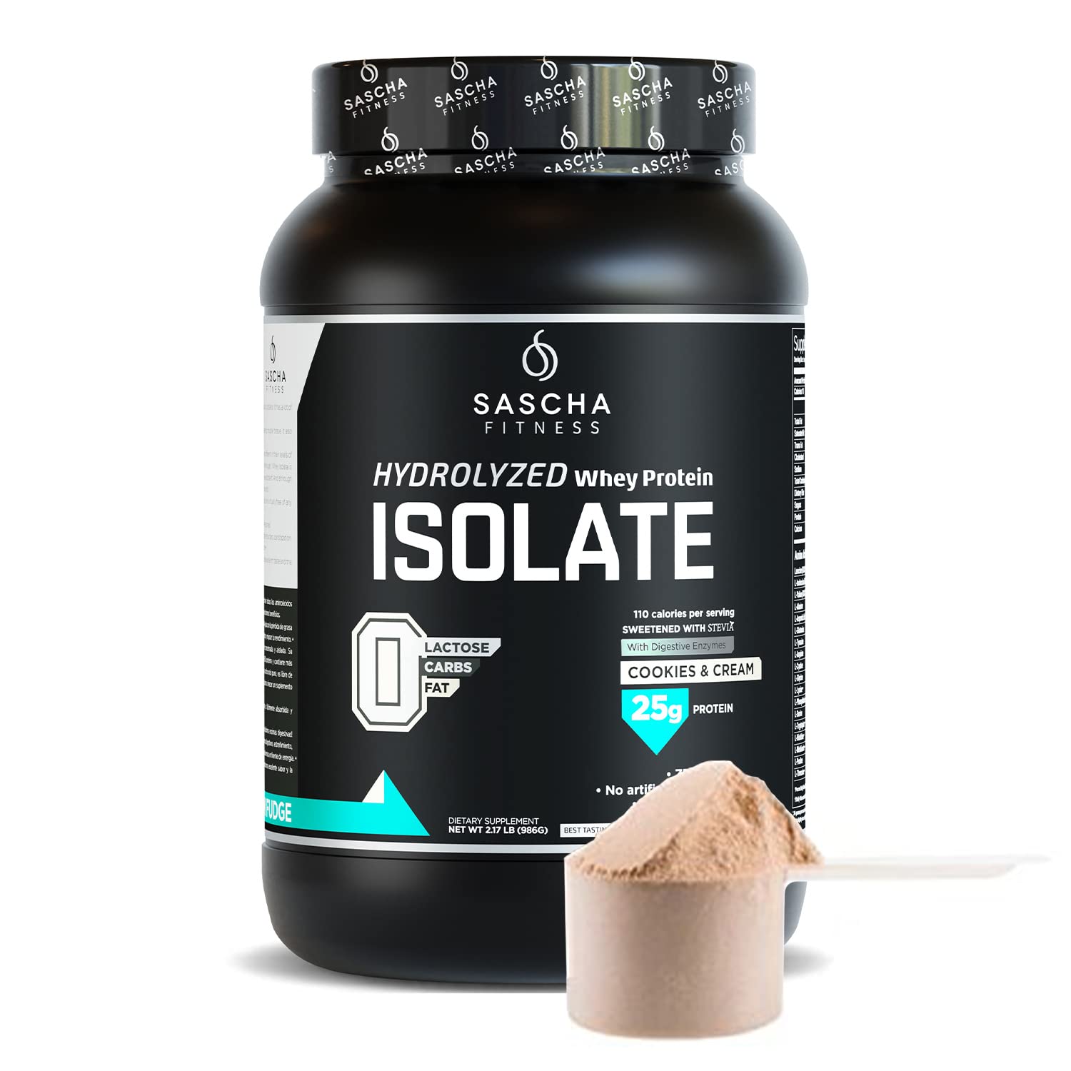 SASCHA FITNESS Hydrolyzed Whey Protein Isolate,100% Grass-Fed (2 Pounds, Cookies SASCHA FITNESS buy supplements canada