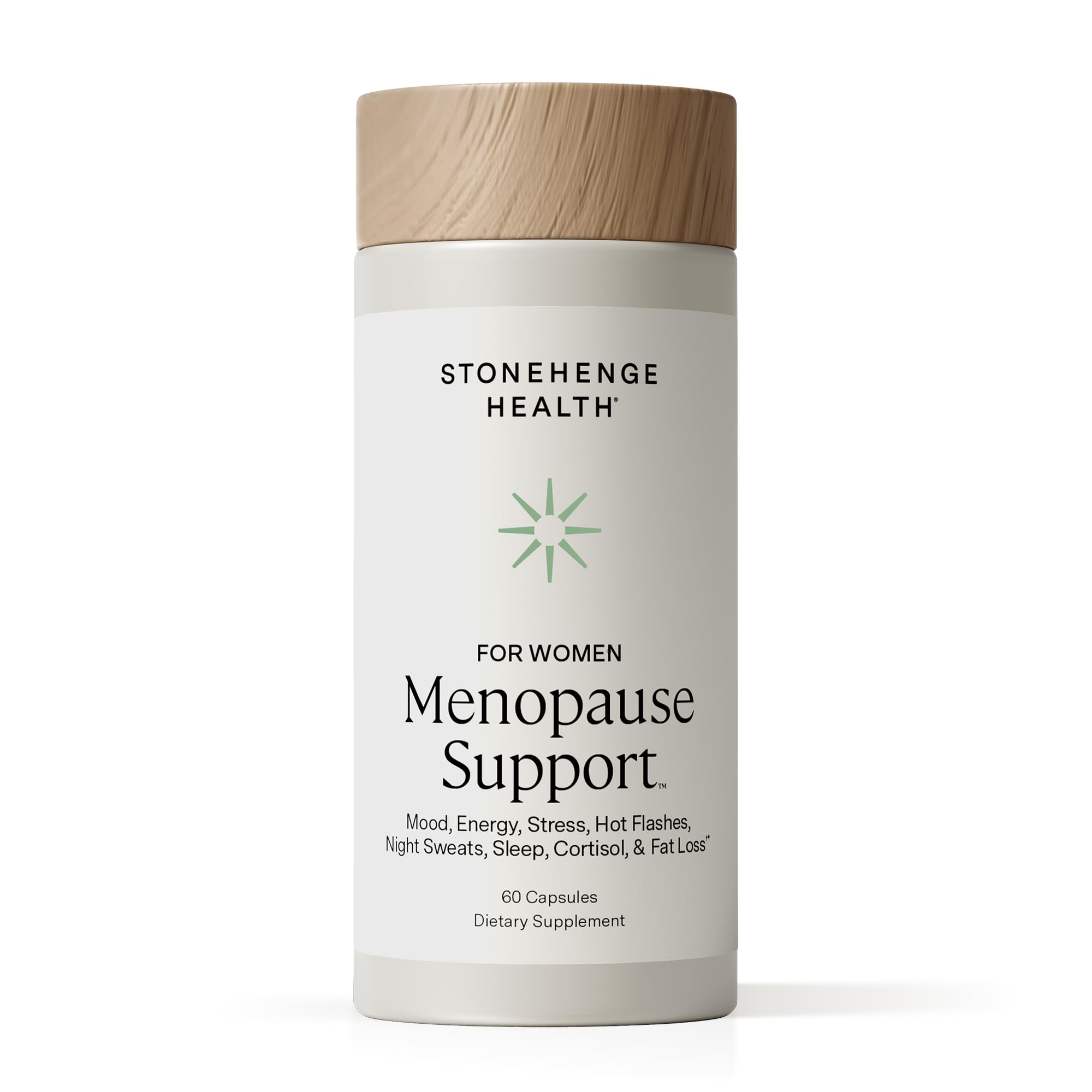 Stonehenge Health for Women Menopause Support for Peri + Menopause + Post - Mood, Energy, Stress, Hot Flashes, Night Sweats, Sleep & Cortisol, Chromax Chromium, Vitamin D3, KSM-66 Ashwagandha Extract Stonehenge Health buy supplements canada