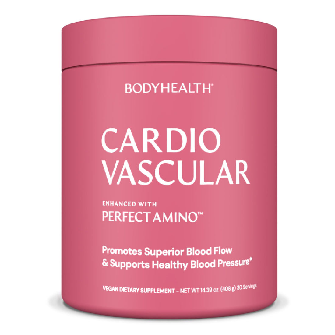 BodyHealth Cardio Vascular with PerfectAmino, Blood Flow and Heart Health Supplement Support with CoQ10, Nicotinamide Riboside, Resveratrol and D-Ribose, Chocolate Flavor, 30 Servings BodyHealth buy supplements canada