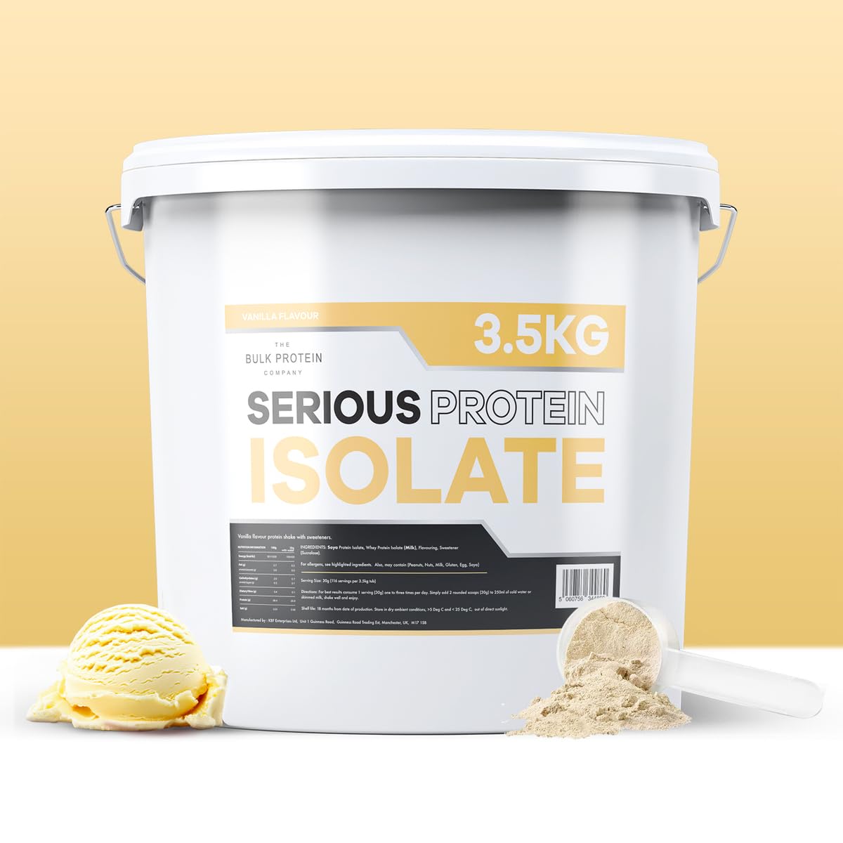 The Bulk Protein Company, Serious Protein Isolate – 3.5kg – Whey Protein Iso The Bulk Protein Company buy supplements canada
