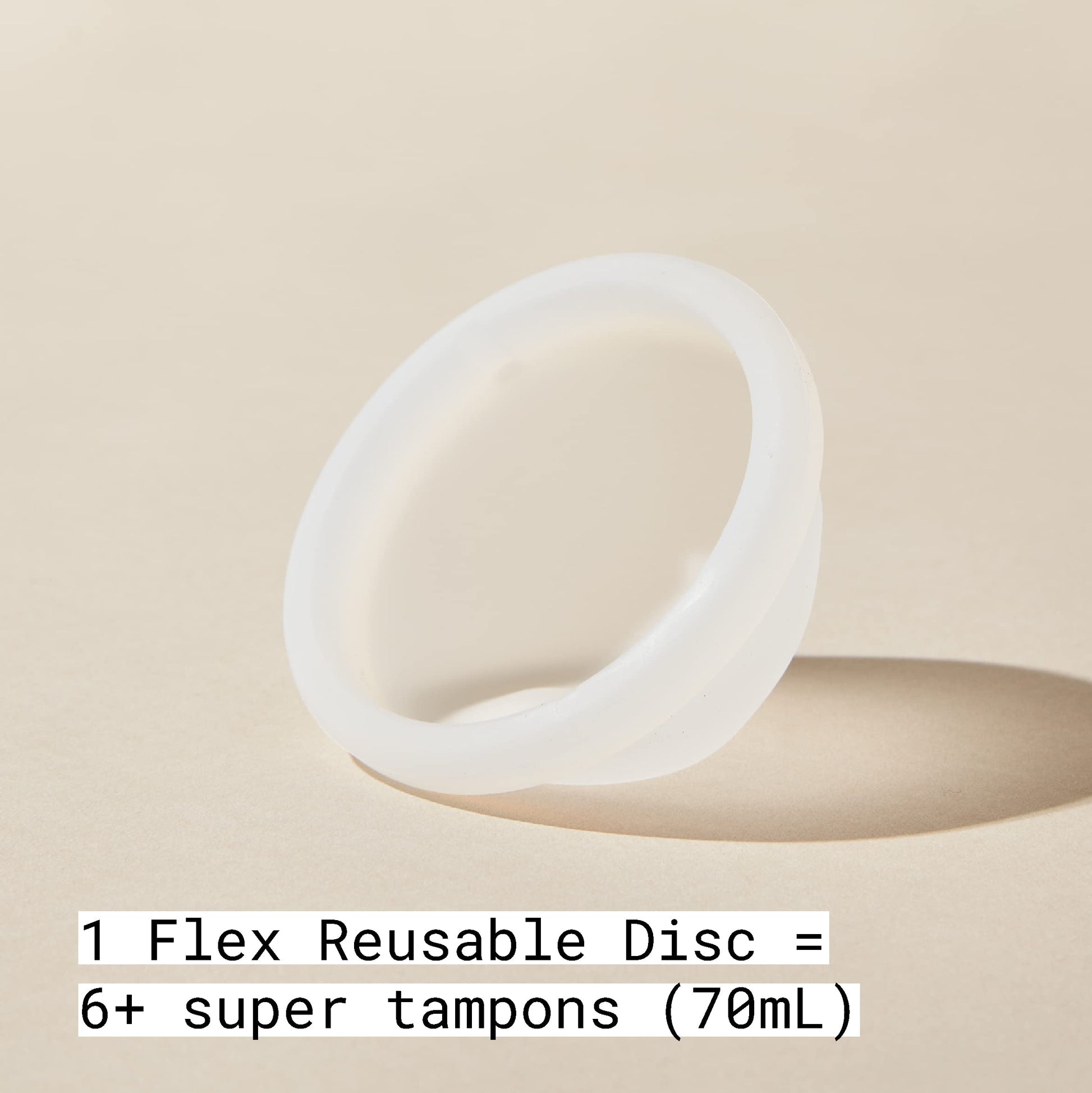 Flex Reusable Disc | Reusable Menstrual Disc | Tampon, Pad, and Cup Alternative | Capacity of 6 Super FLEX buy supplements canada