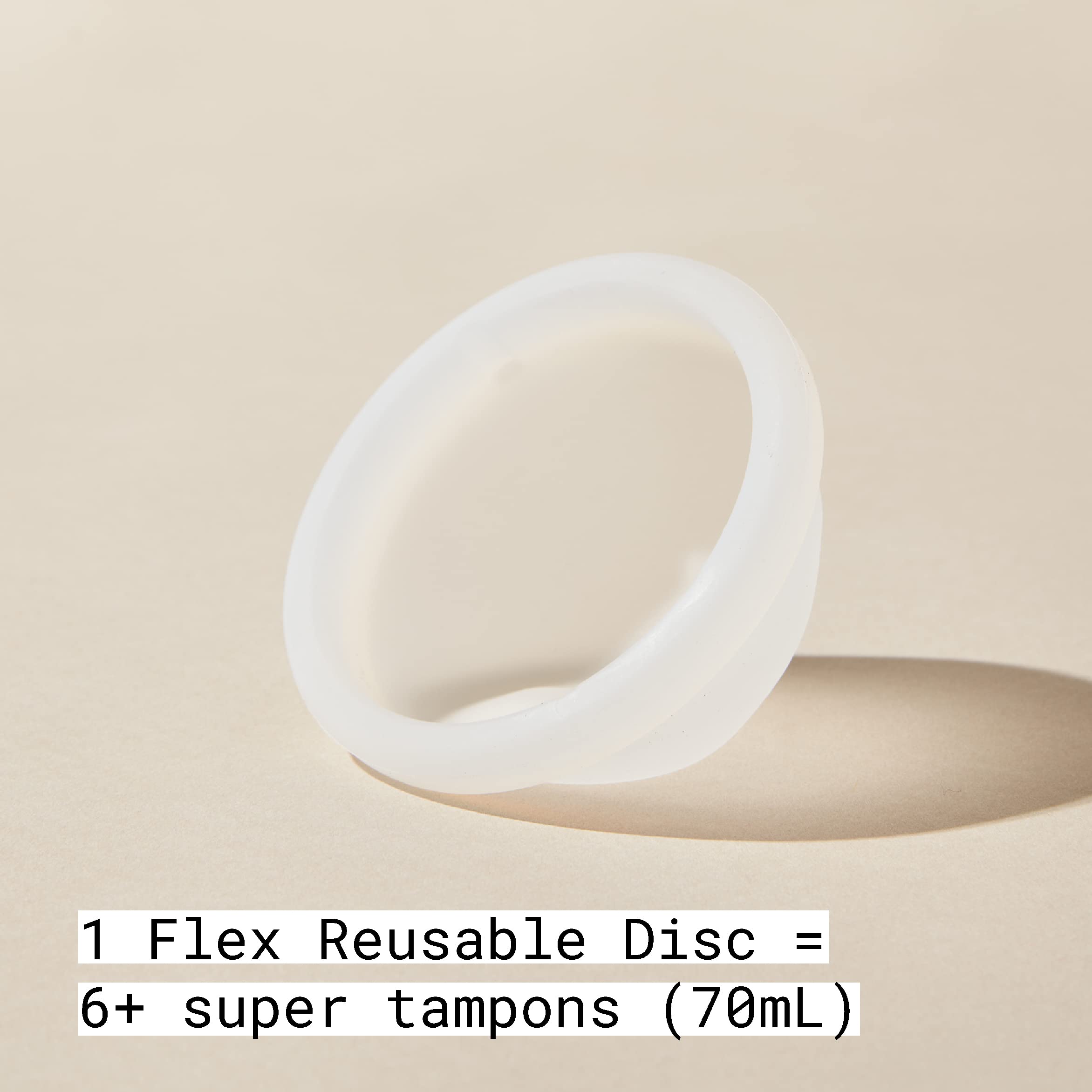 Flex Reusable Disc | Reusable Menstrual Disc | Tampon, Pad, and Cup Alternative | Capacity of 6 Super FLEX buy supplements canada