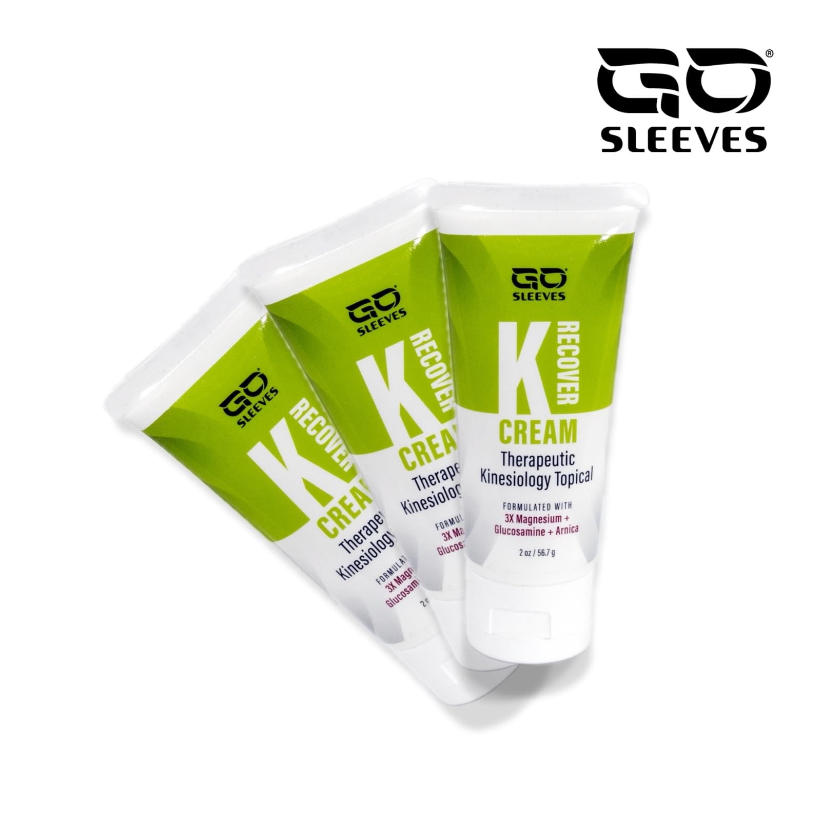 Go Sleeves Sports Recovery Cream - Concentrated Muscle and Joint Recovery Lotion – Magnesium Chloride Cream with Arnica for Muscle Pain and Stiffness from Running, Exercise, Backache – 2 Ounces GO SLEEVES buy supplements canada