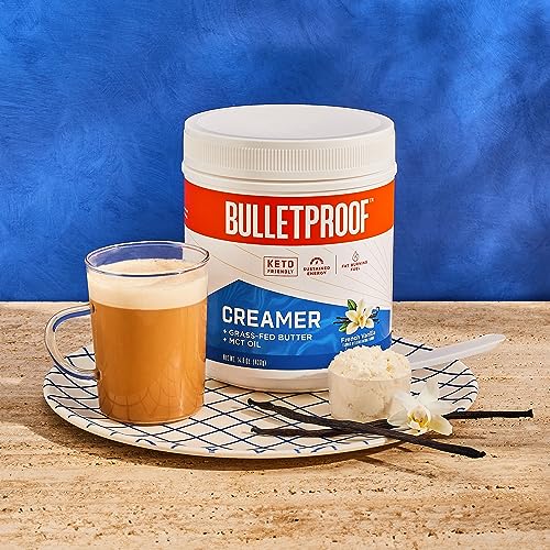 Bulletproof French Vanilla Creamer, 14.8 Ounces, Keto Coffee Creamer with MCT Oil Bulletproof buy supplements canada