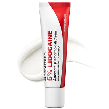 Treatonic 5% Lidocaine Numbing Cream: Lidocaine Cream for Pain Relief, Itching, Burning, Soreness, Hemorrhoid - Maximum Strength Topical Numb Cream - Fast Acting & Long Lasting Numbing Cream- 2.1 oz Treatonic buy supplements canada