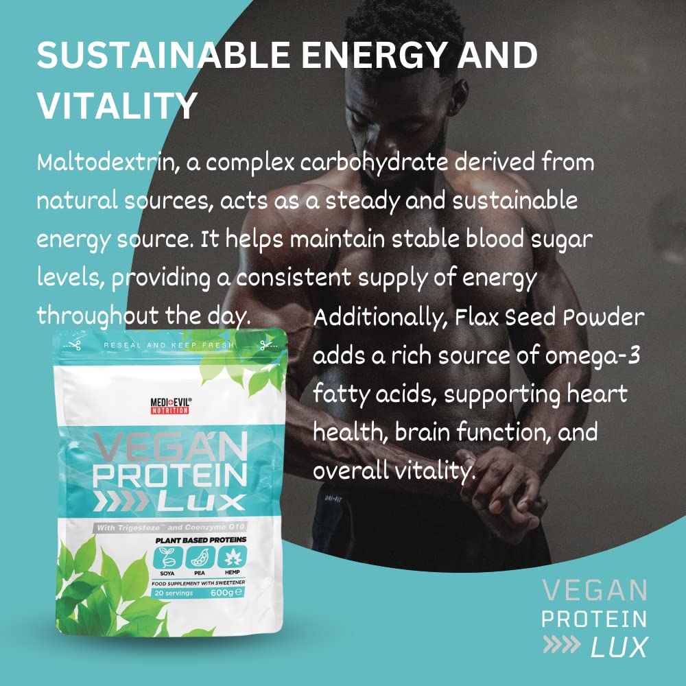 Medi-Evil Nutrition Vegan Protein Powder, Natural Ingredients, Gluten Free and Vegetarian Medi-Evil buy supplements canada